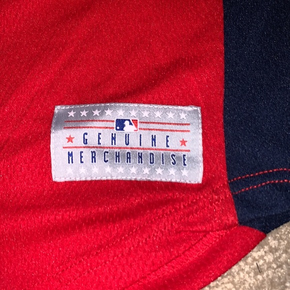 Cardinals baseball genuine merchandise button up t-shirt - Picture 3 of 5